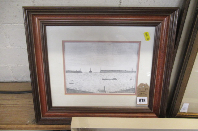 FRAMED PENCIL DRAWING Image