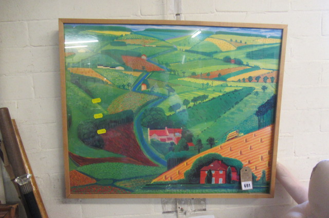 1997 DAVID HOCKNEY PRINT Image