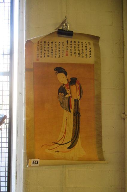 CHINESE SCROLL PICTURE Image