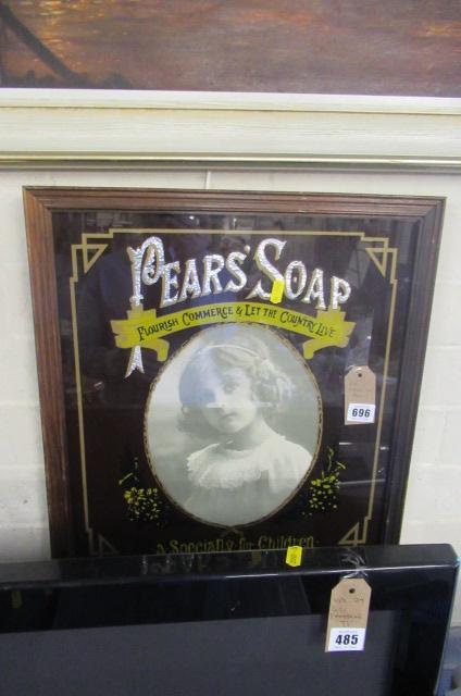 FRAMED PEARS SOAP ADVERTISEMENT Image