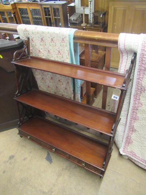 MAHOGANY SHELVES Image