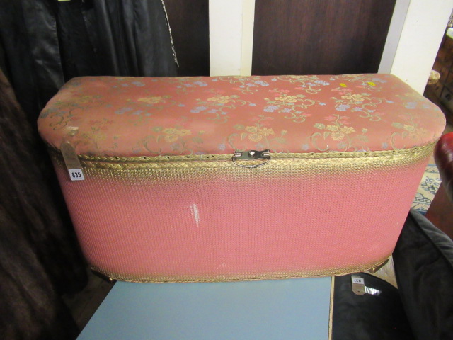 OTTOMAN AND WALKING STICK Image