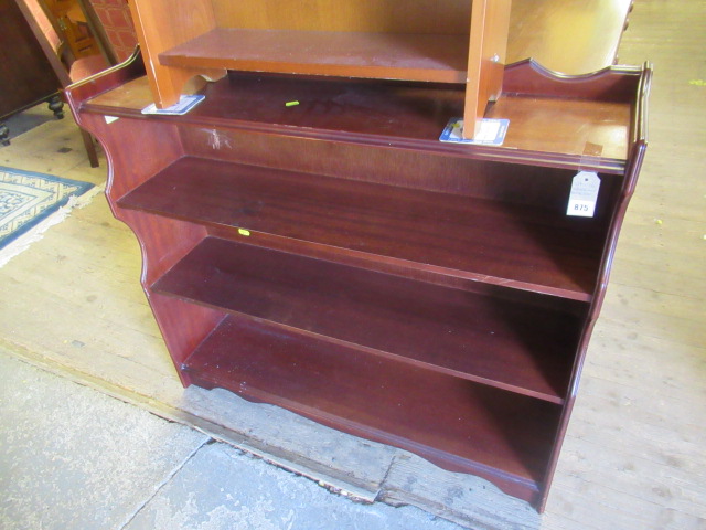 MAHOGANY BOOKSHELVES Image