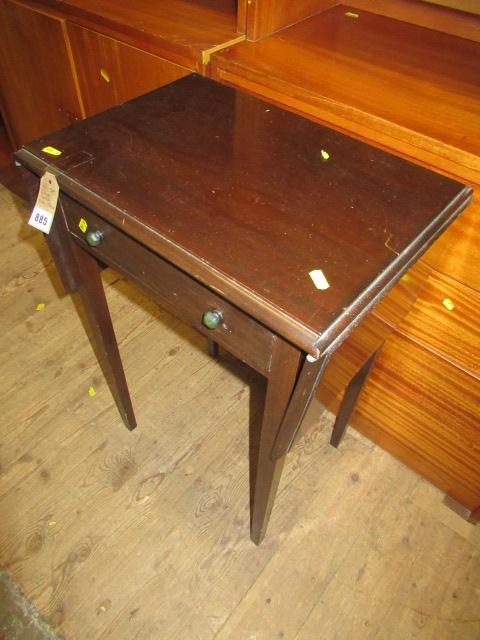 MAHOGANY DROP LEAF OCCASIONAL TABLE Image