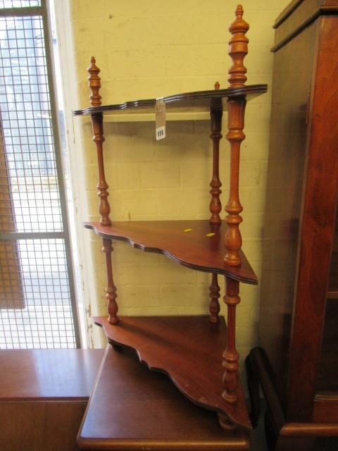 MAHOGANY WHATNOT Image