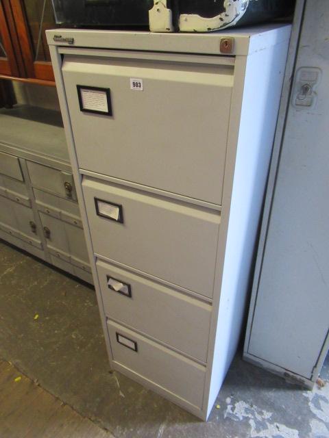 FOUR DRAWER FILING CABINET Image
