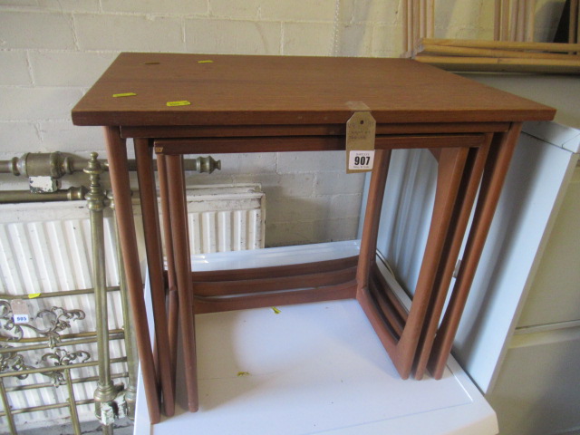 NEST OF  TEAK TABLES Image