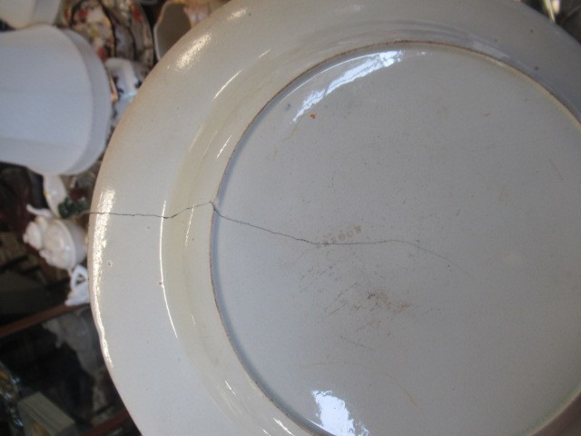 BLUE AND WHITE CHINA INCLUDING ZEBRA PATTERN PLATES Image