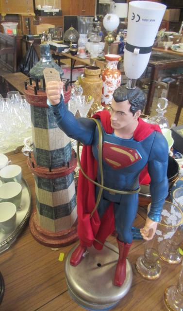 SUPERMAN LAMP AND LIGHTHOUSE MODEL Image