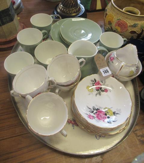 TRAY OF POOLE AND OTHER CERAMICS Image