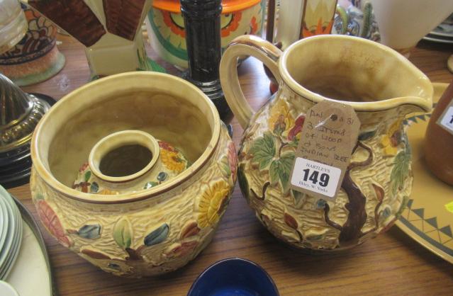 THREE ITEMS OF WOOD AND SONS INDIAN TREE CHINA Image