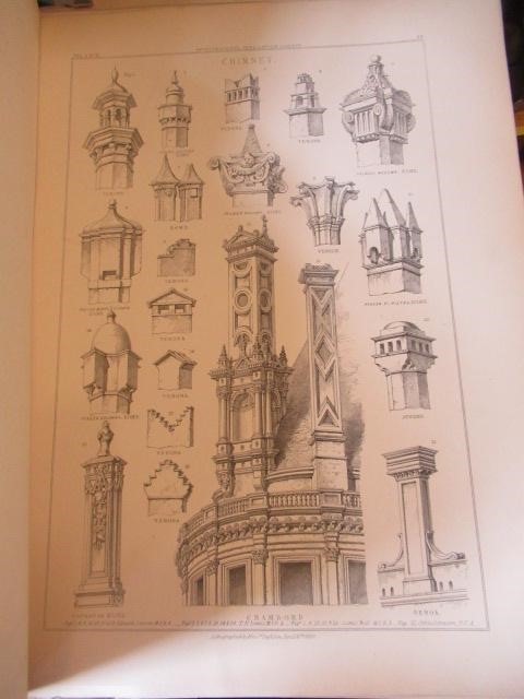 ARCHITECTURAL PUBLICATION SOCIETY JOURNAL CIRCA 1848 - 1852 WITH ELI MILLS BOOK PLATE Image