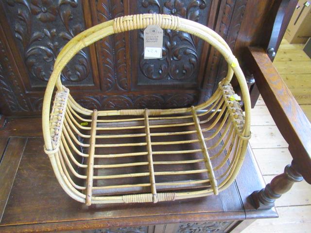 VINTAGE BAMBOO BASKET Image