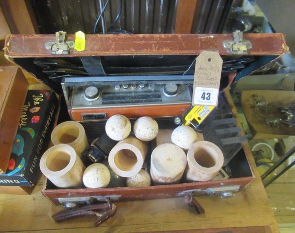 SMALL SUITCASE AND CONTENTS Image