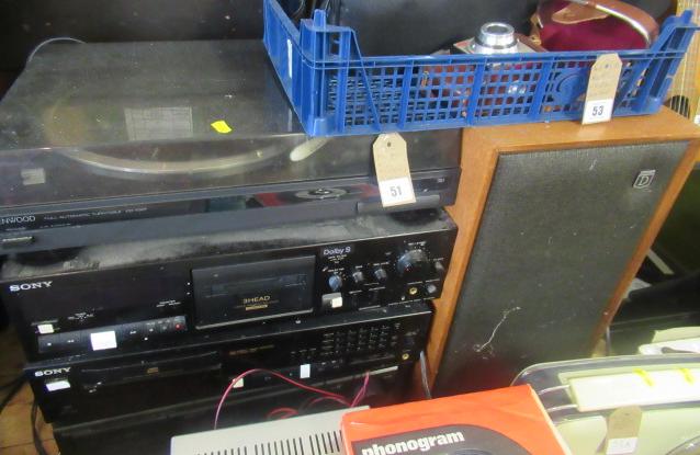 SONY MUSIC SYSTEM AND SPEAKERS Image