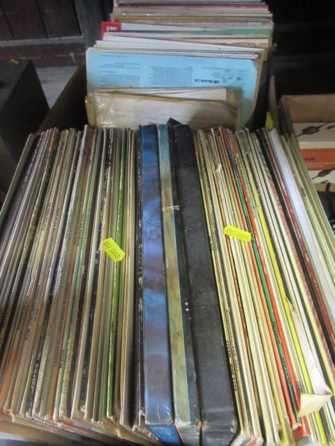 TWO BOXES OF LP RECORDS Image
