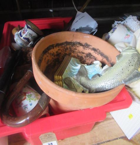 RED BOX OF COLLECTABLES ETC Image