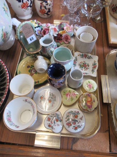 TRAY OF WEDGWOOD AND OTHER CERAMICS ETC Image