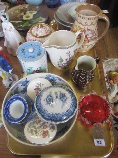 TRAY OF CERAMICS Image