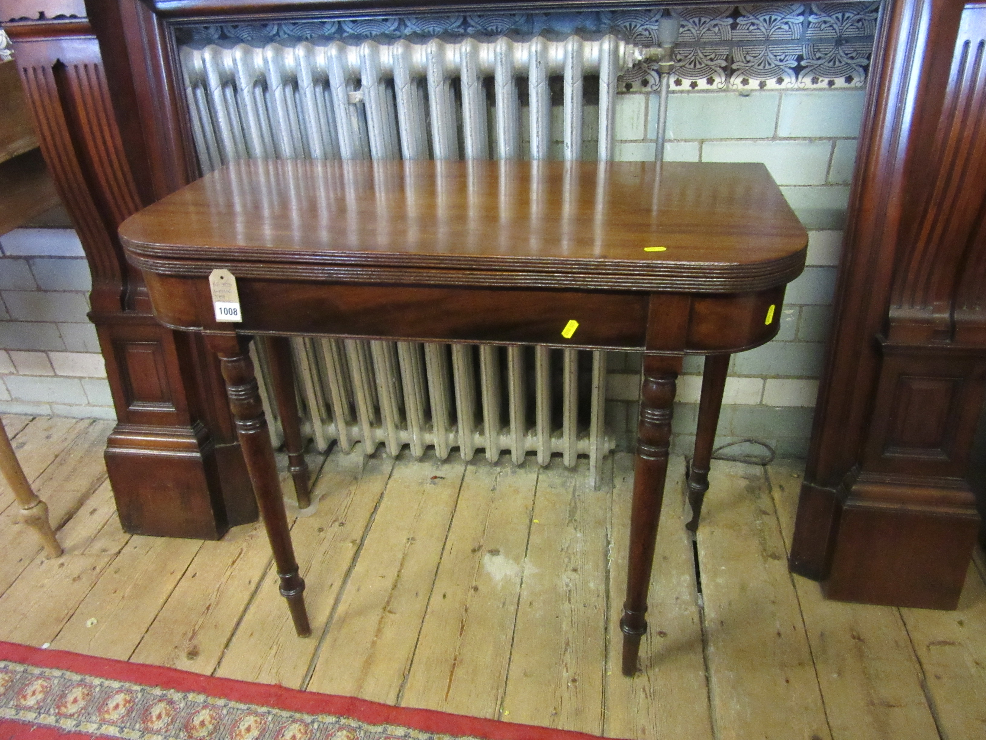 MAHOGANY TEA TABLE Image
