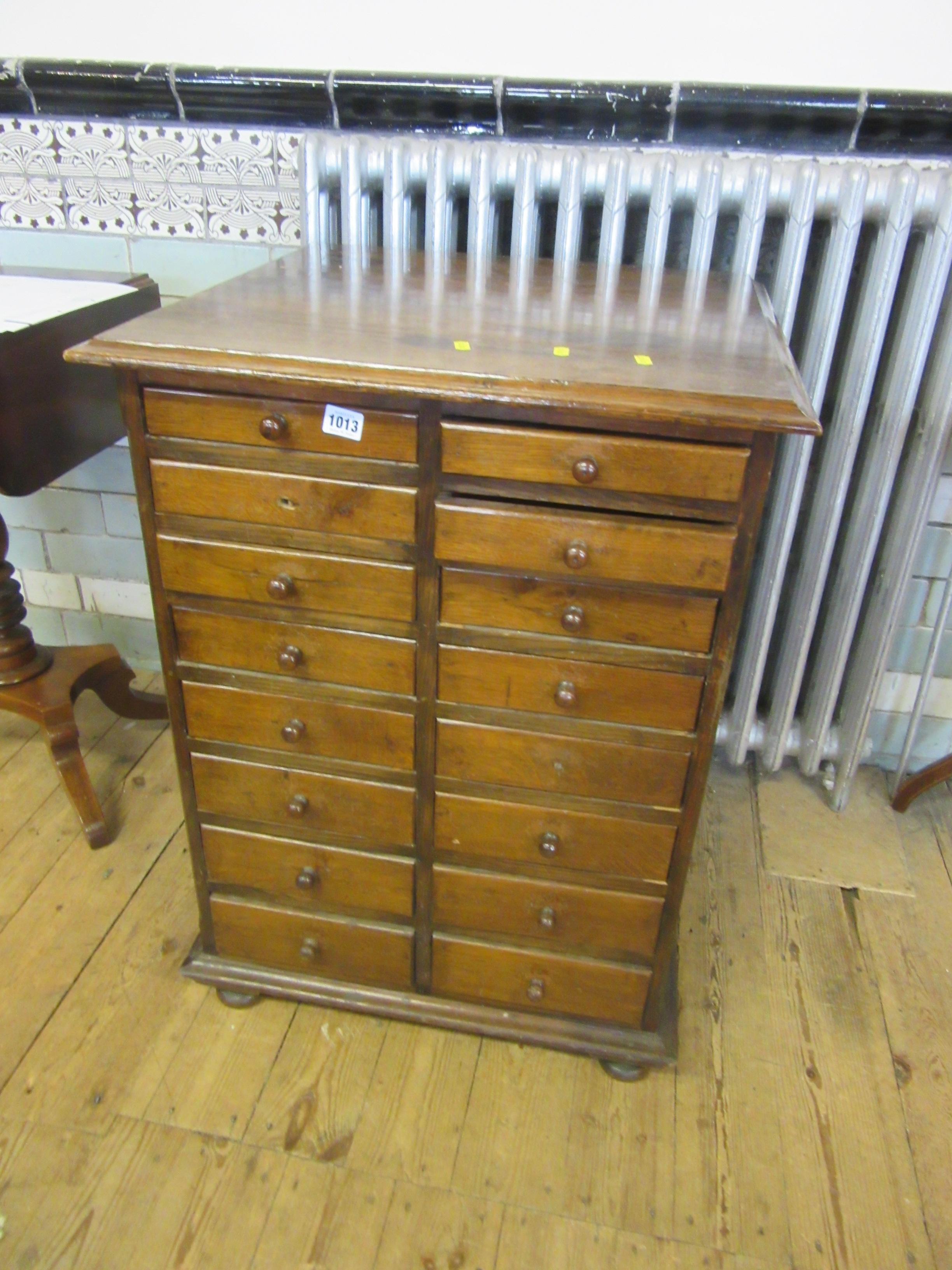 ANTIQUE SIXTEEN DRAWER CHEST Image