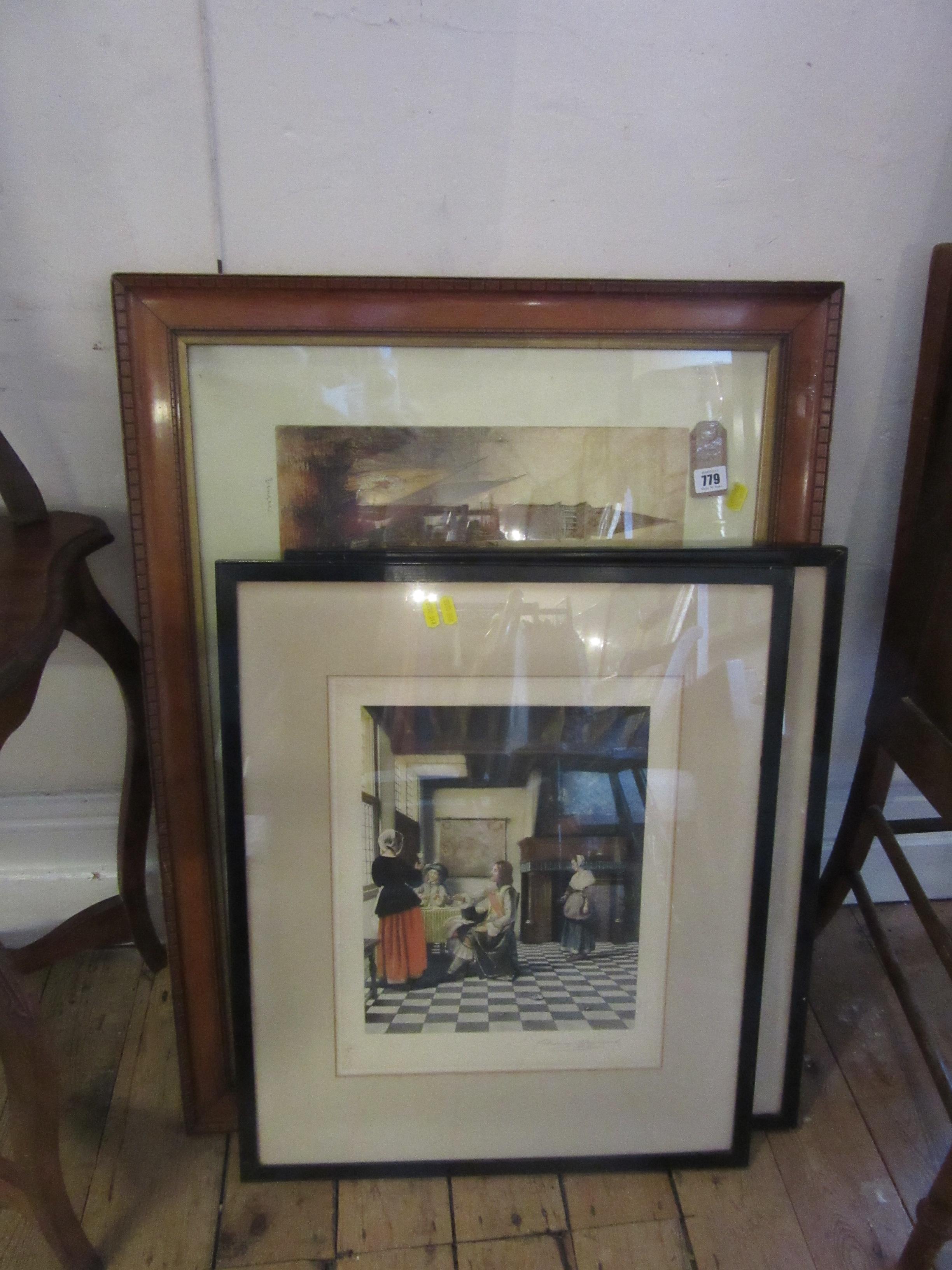 SIX FRAMED PICTURES Image