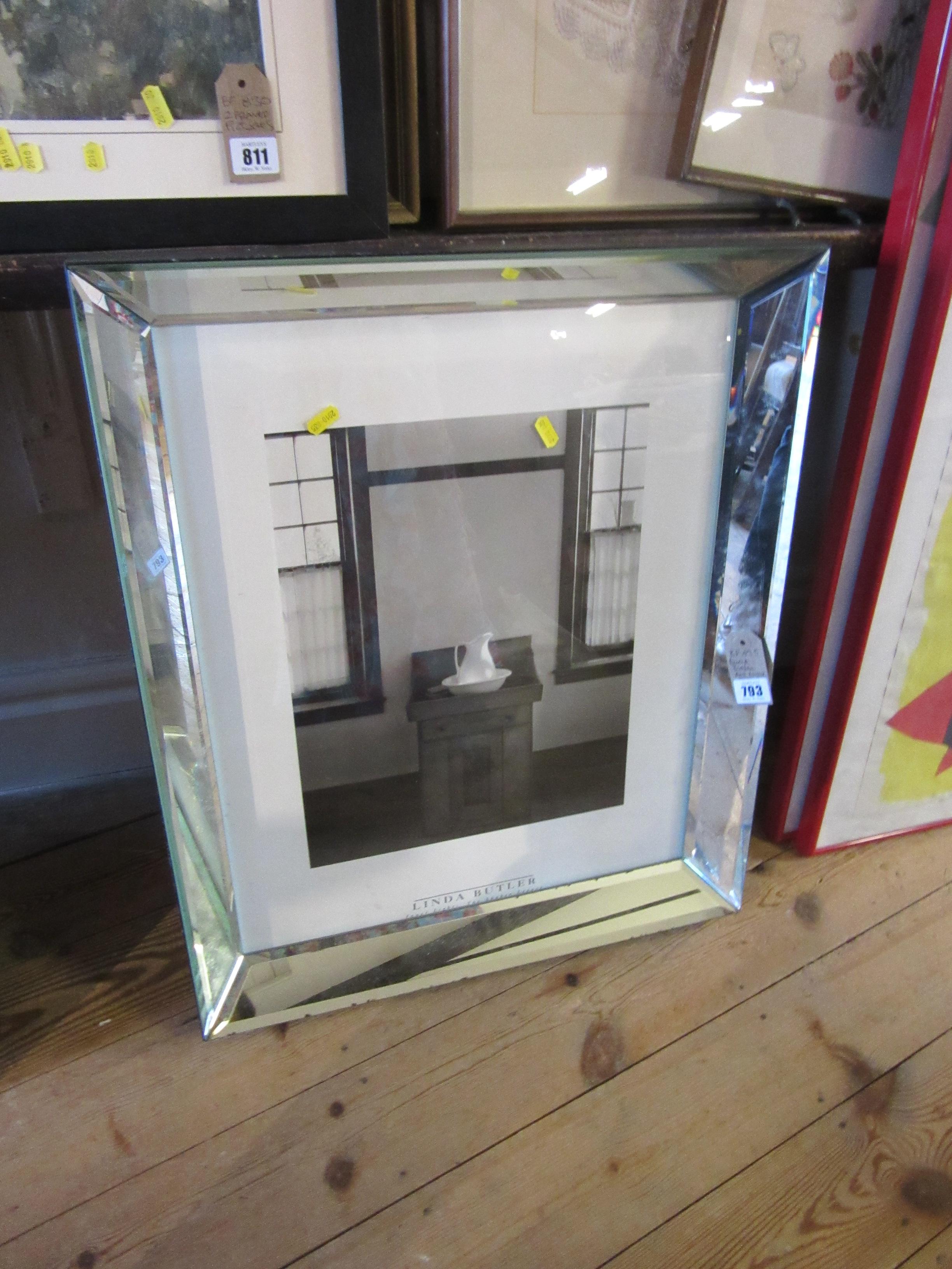 LINDA BUTLER ART IN MIRRORED FRAME Image