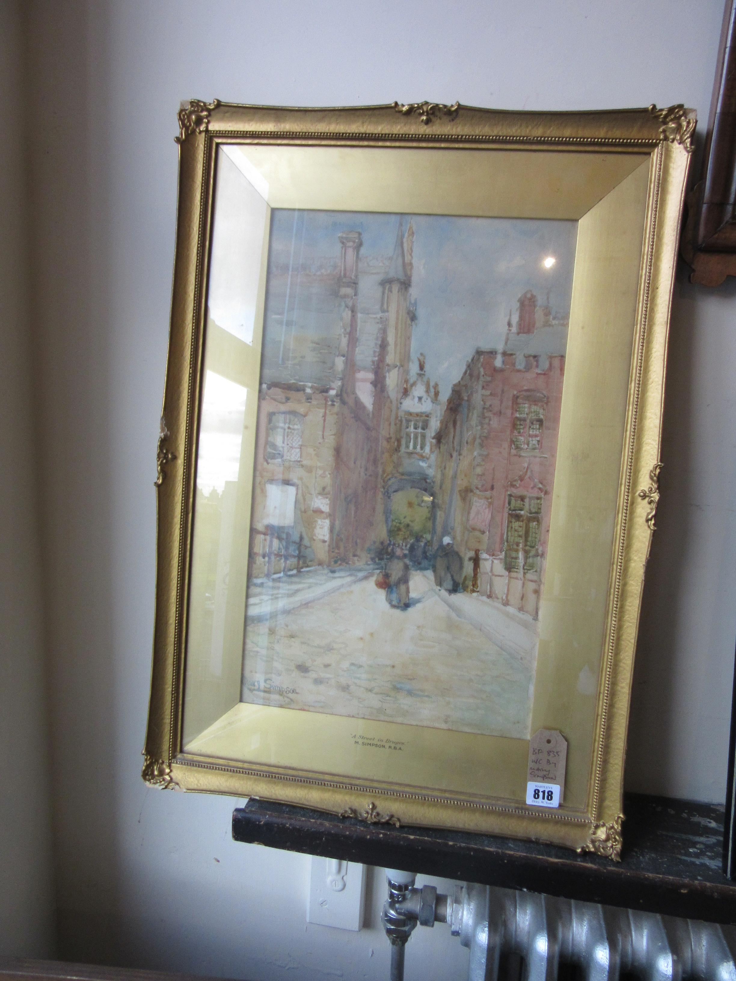 WATERCOLOUR BY MARY SIMPSON Image