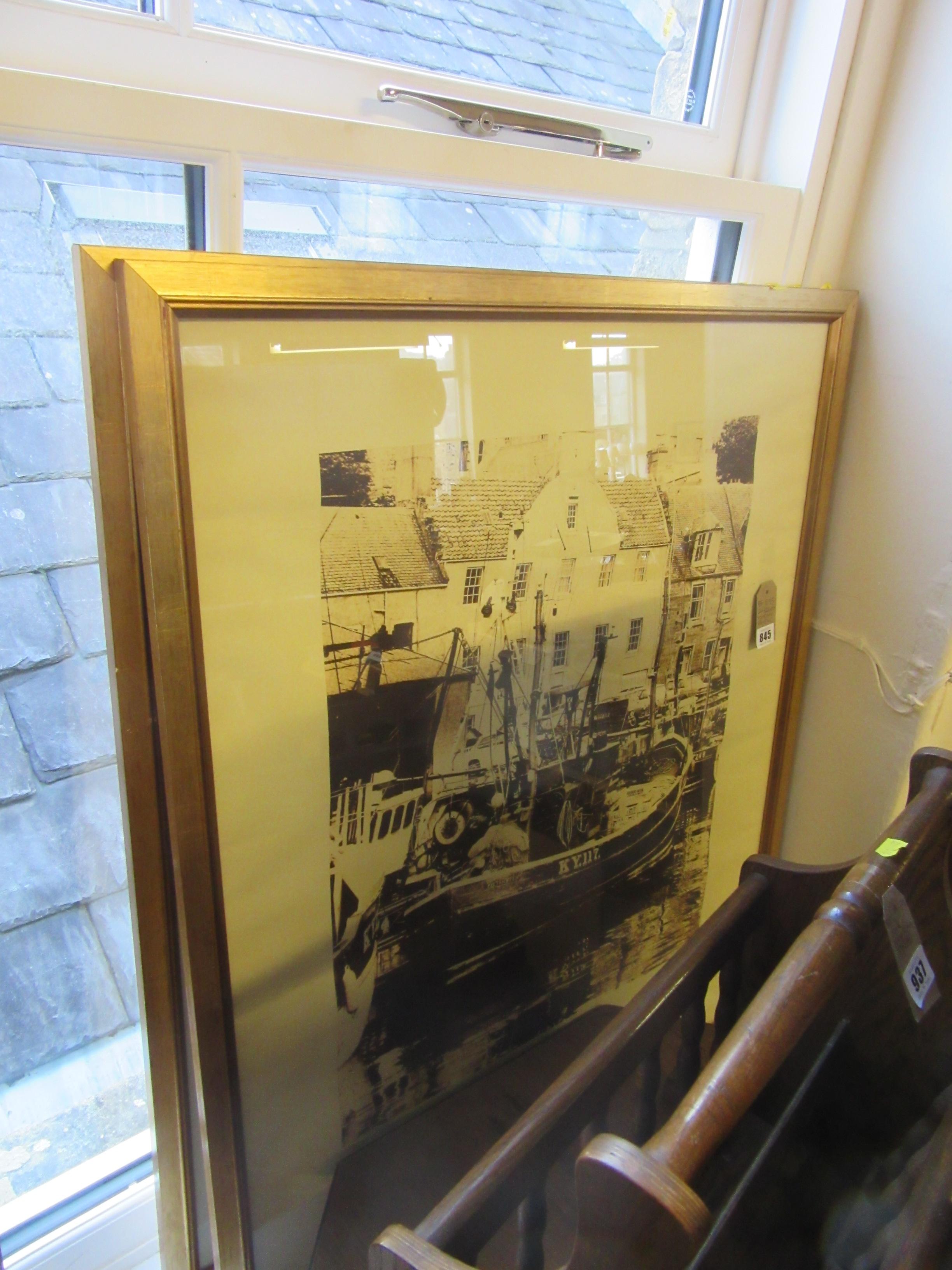 TWO FRAMED VINTAGE PHOTOS Image
