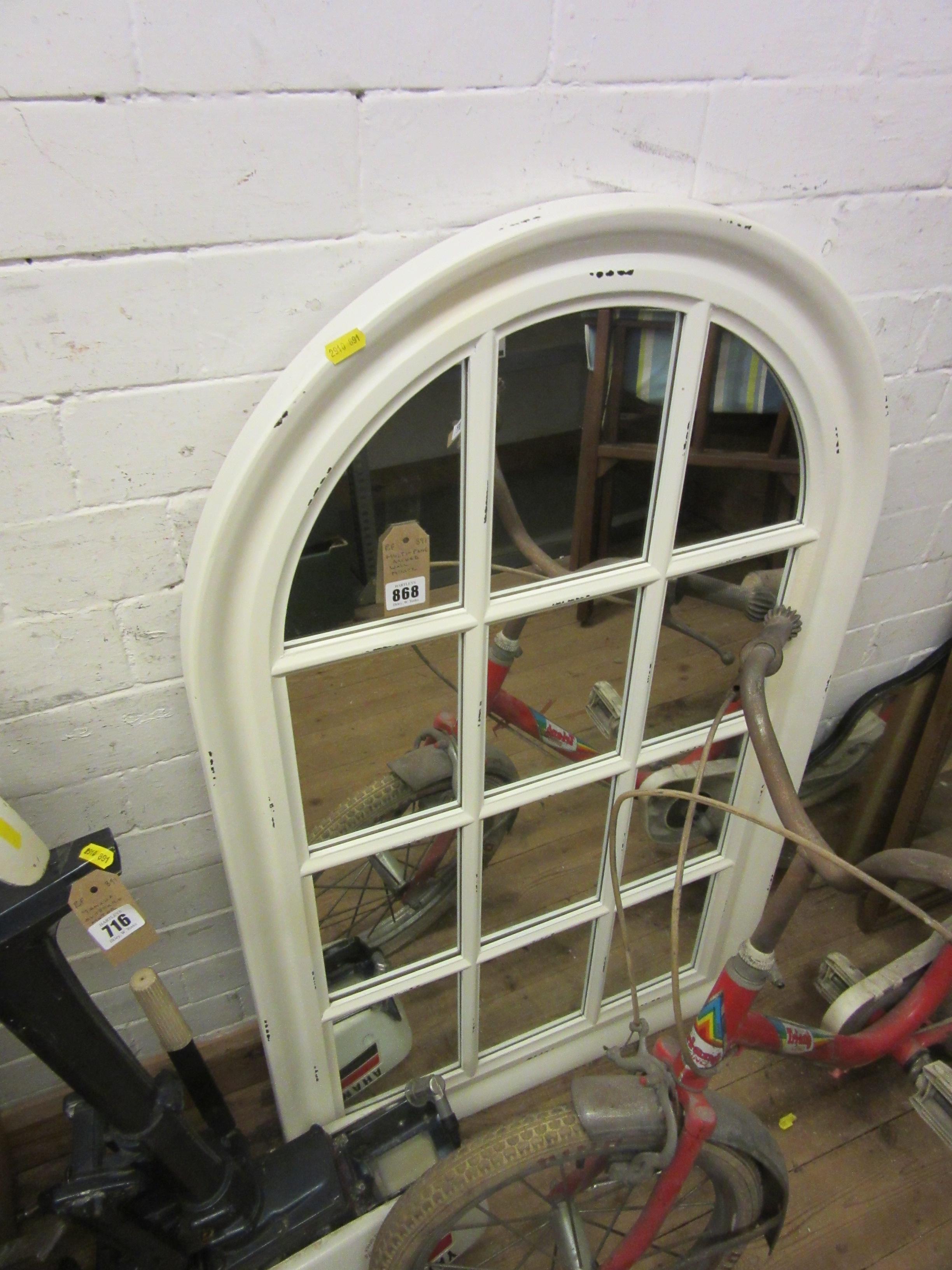 MULTI-PANE ARCHED MIRROR Image