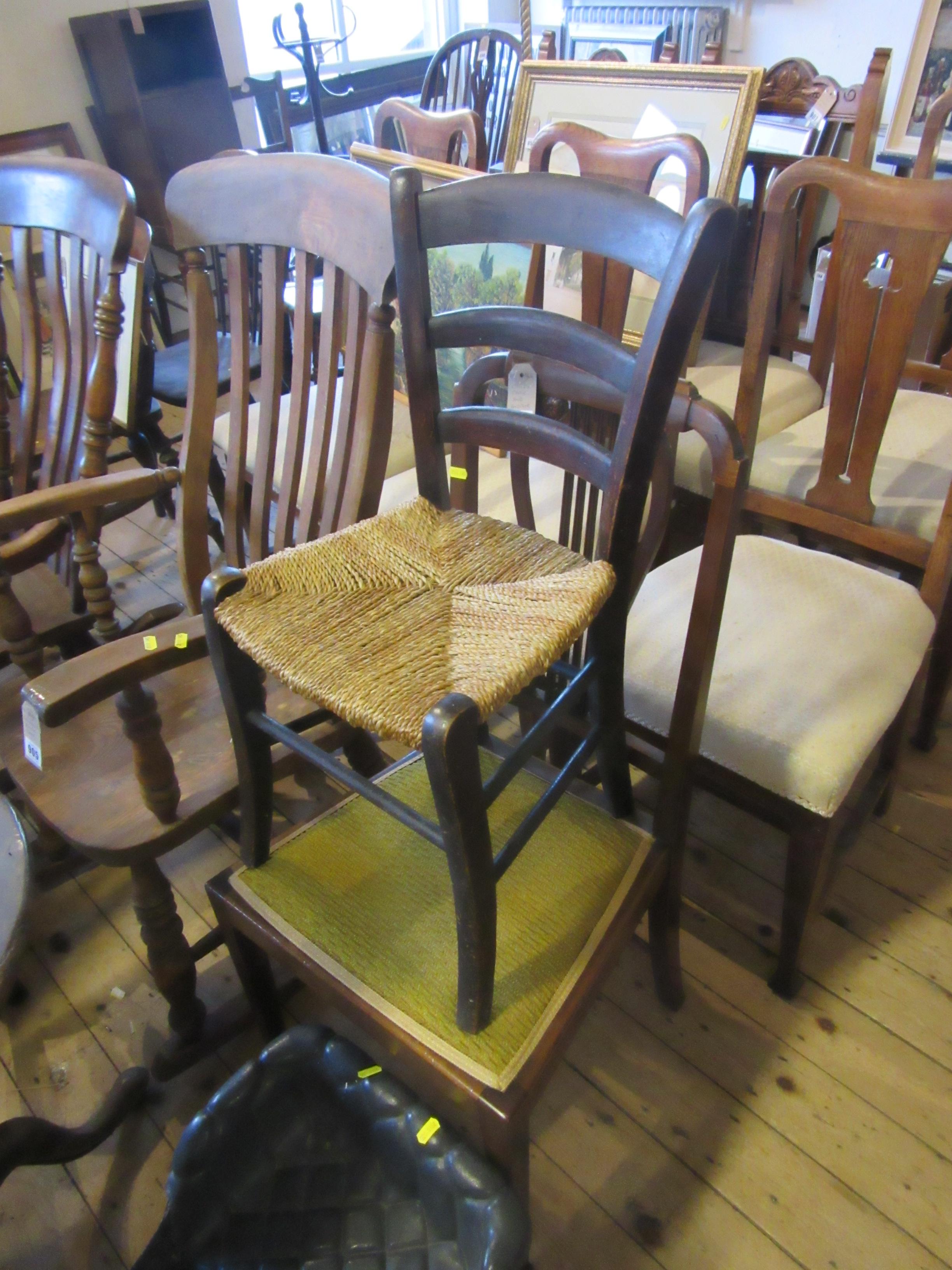 CHILD'S CHAIR AND ANOTHER Image