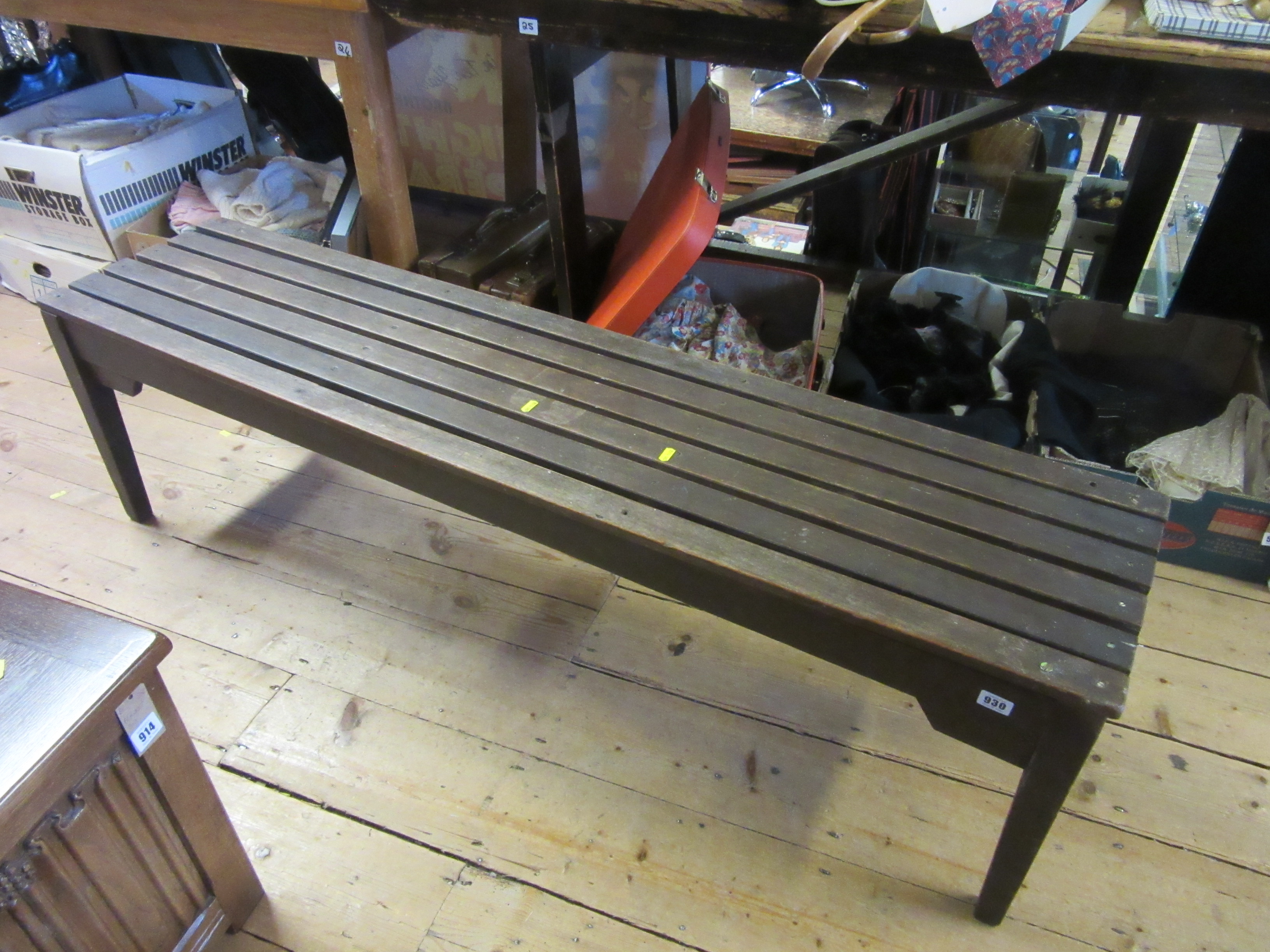 BURMA TEAK BENCH Image