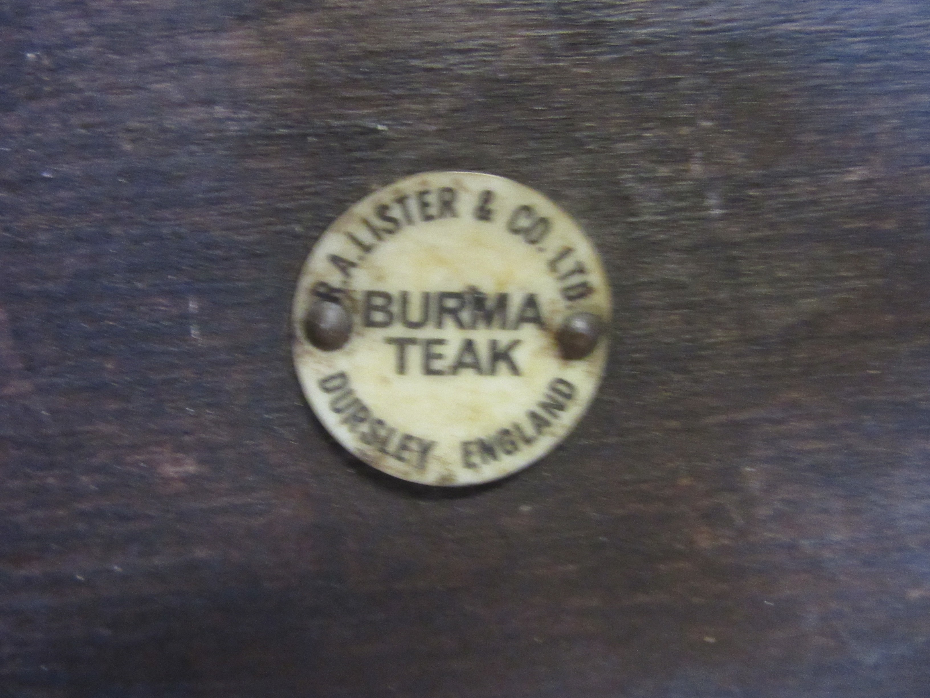 BURMA TEAK BENCH Image