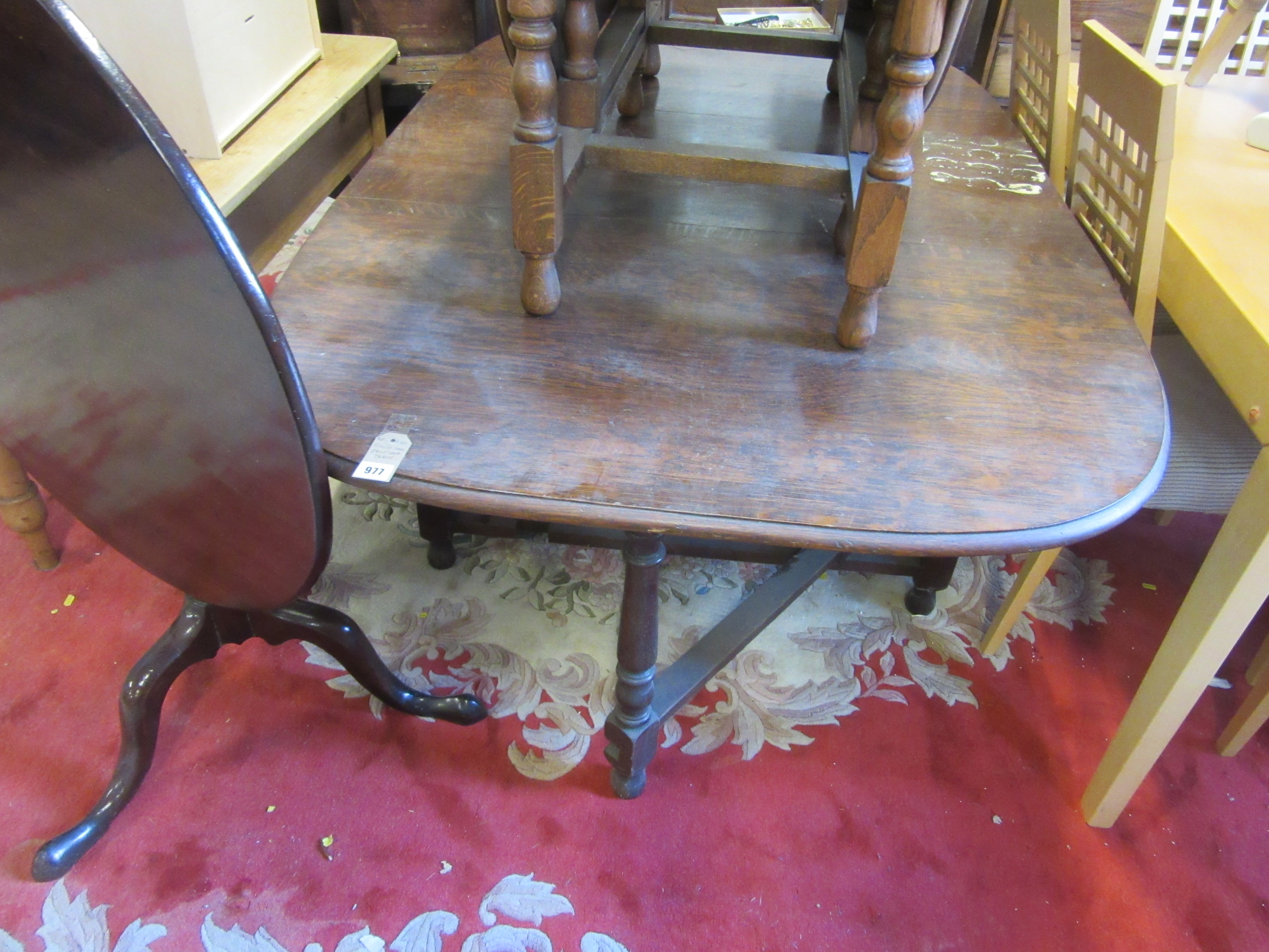 OAK DROP LEAF TABLE Image