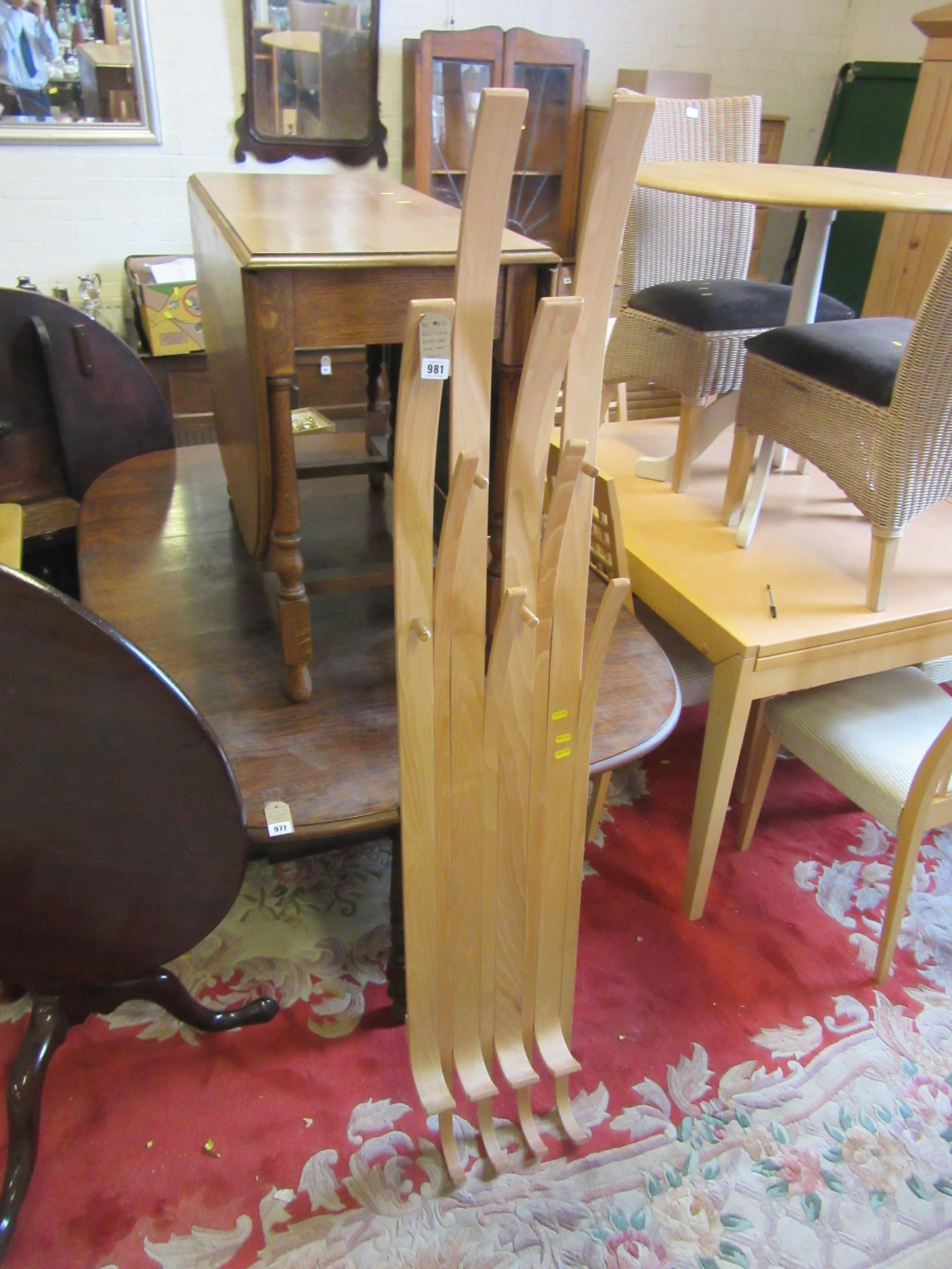 BENTWOOD RETRO HAT AND COAT RACK Image