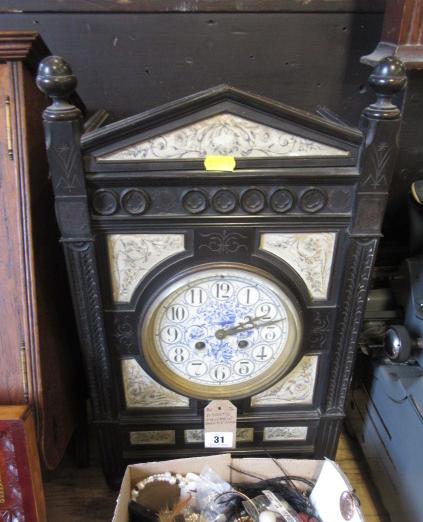 AESTHETIC MOVEMENT MANTLE CLOCK Image