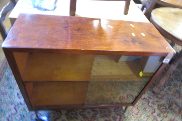 GLASS FRONTED BOOKCASE Image