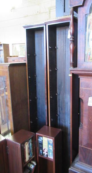 PAIR OF MAHOGANY SHELF UNITS Image