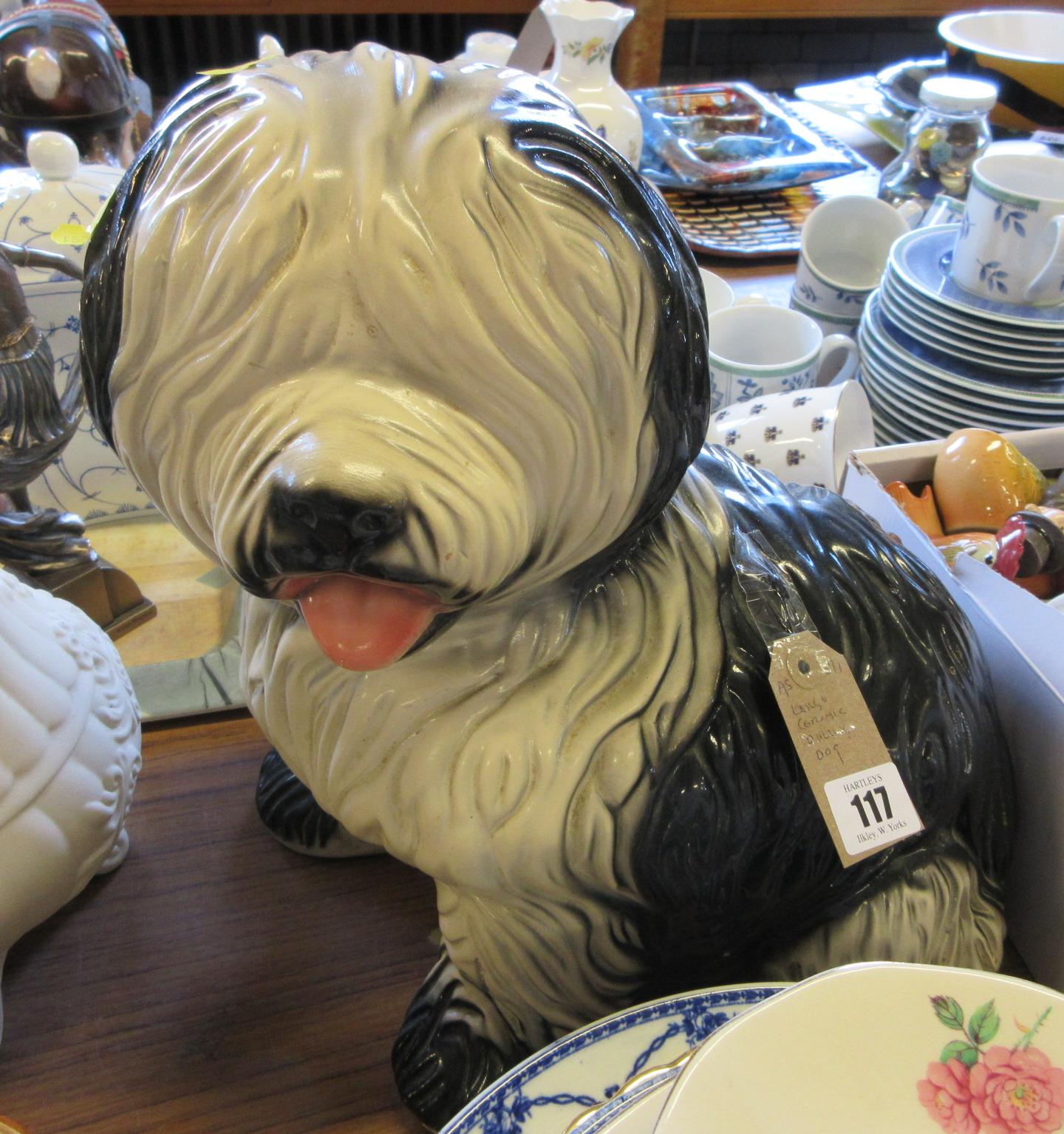 LARGE CERAMIC DULUX DOG Image