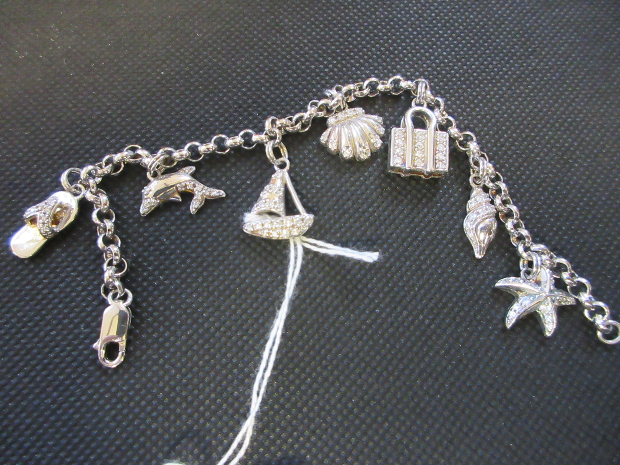 SILVER CHARM BRACELET Image