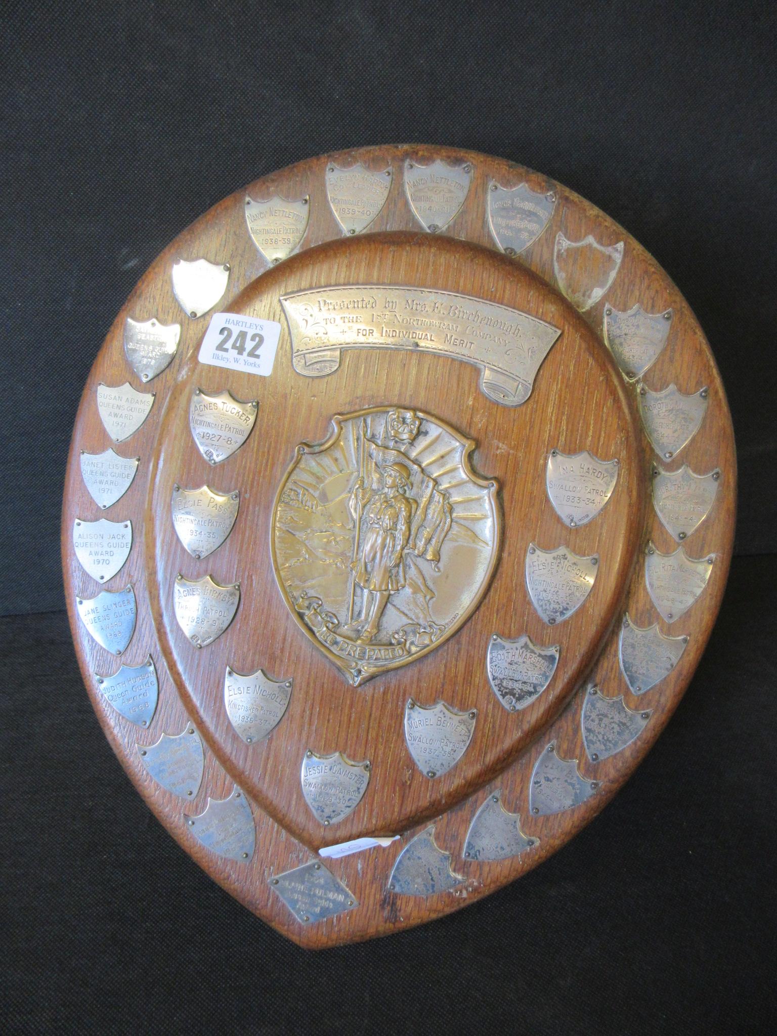 GIRL GUIDE SHIELD Image
