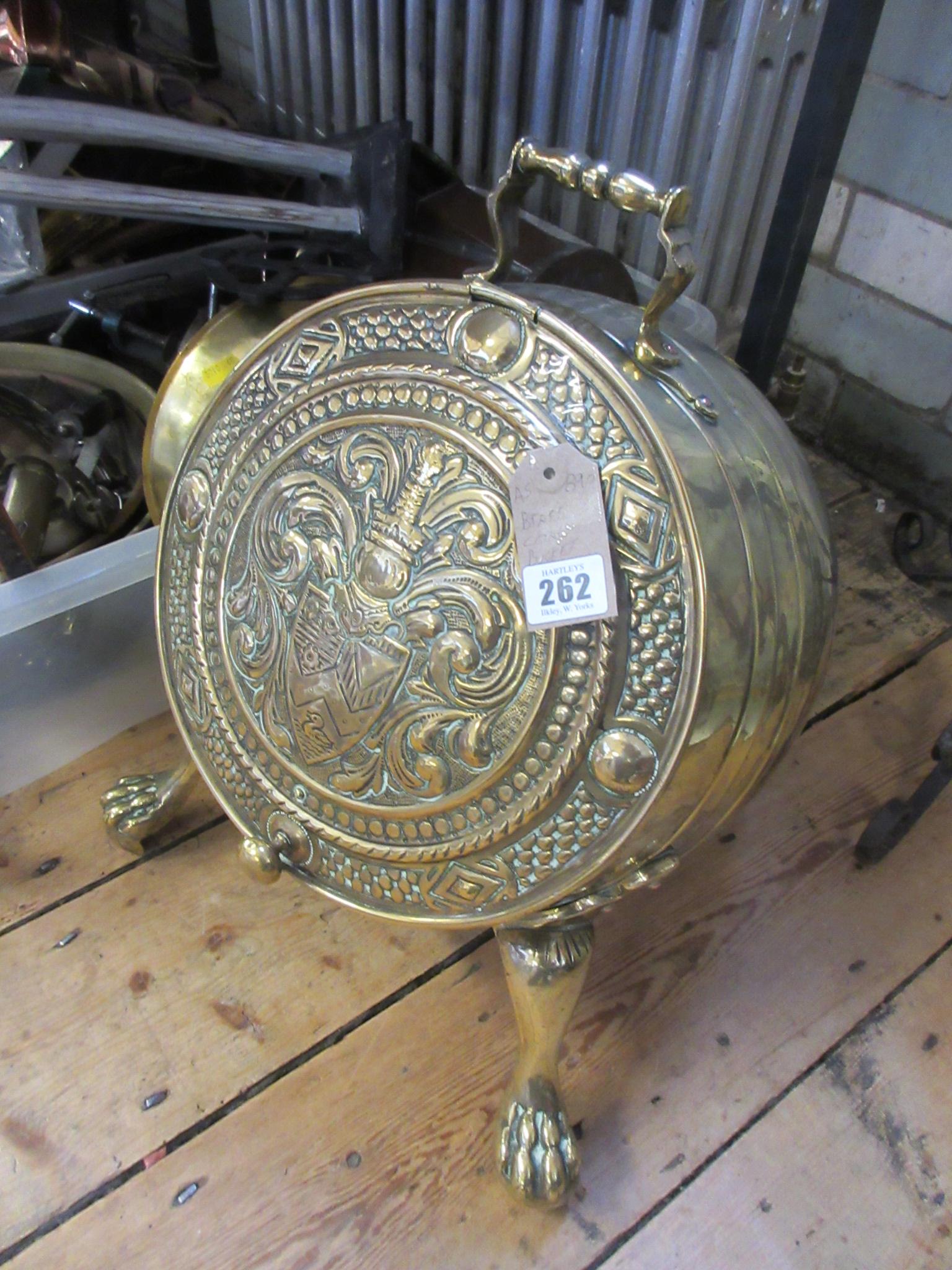 BRASS COAL BUCKET Image