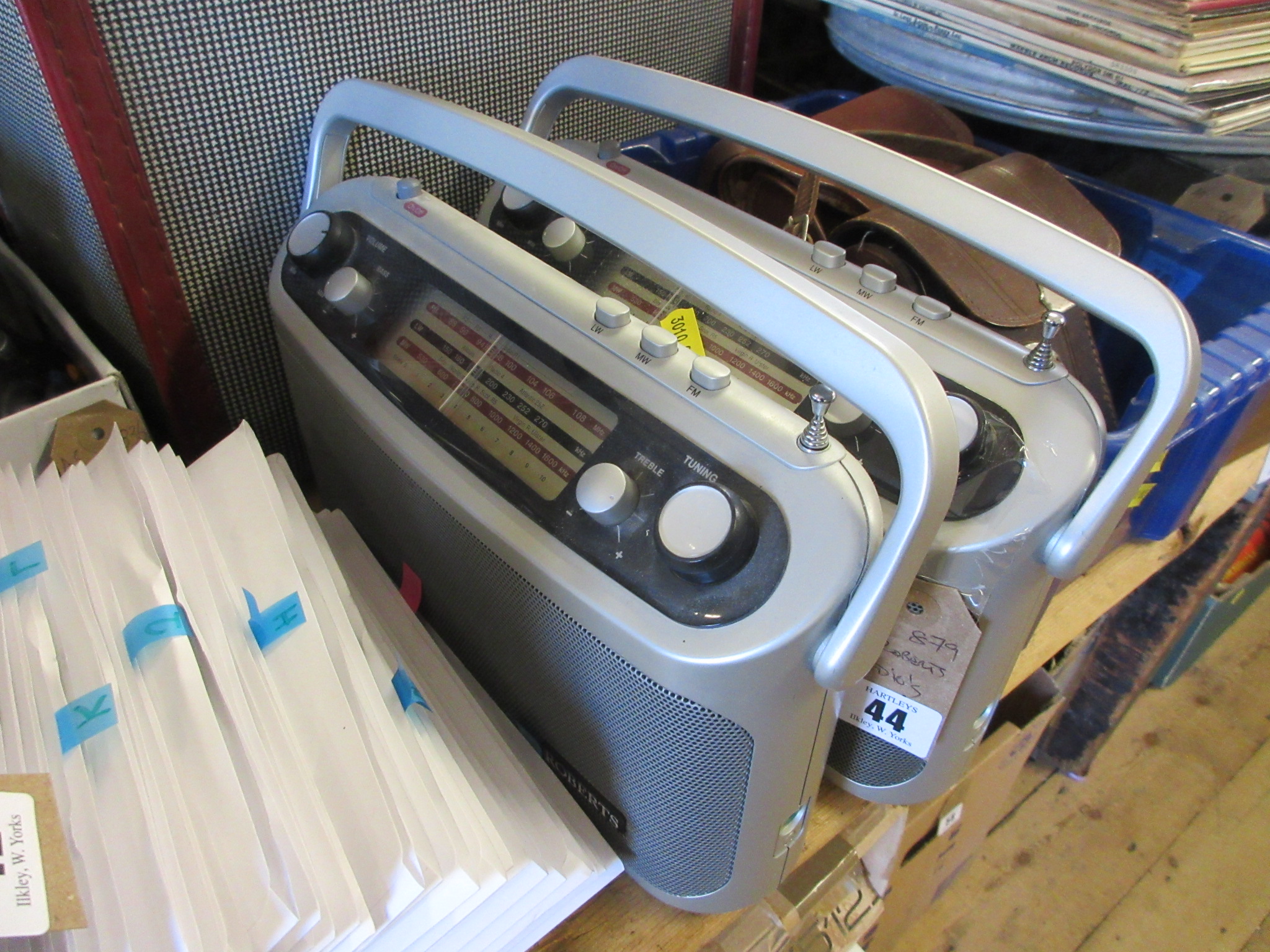 TWO ROBERTS RADIOS Image