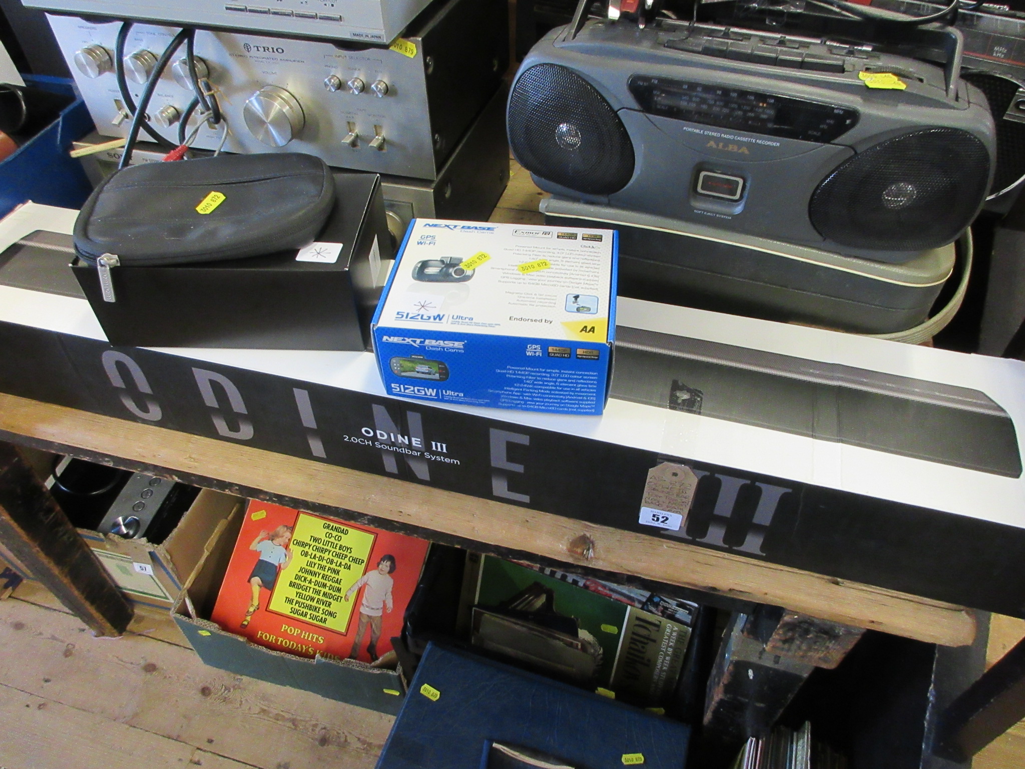 ODINE 3 SOUND BAR, TOM TOM SATNAV AND NEXT BASE DASHCAM Image