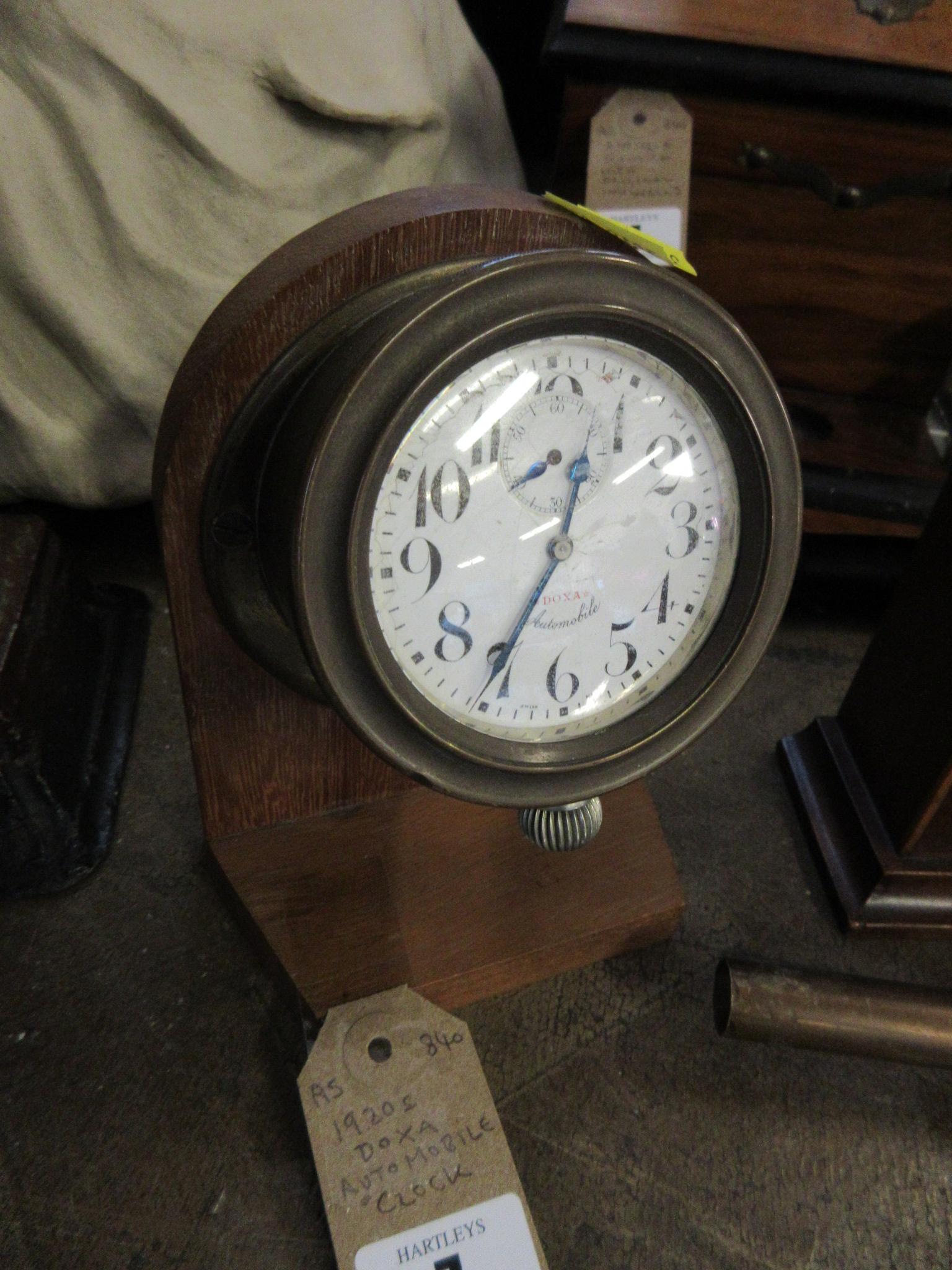 1920S DOXA AUTOMOBILE CLOCK Image