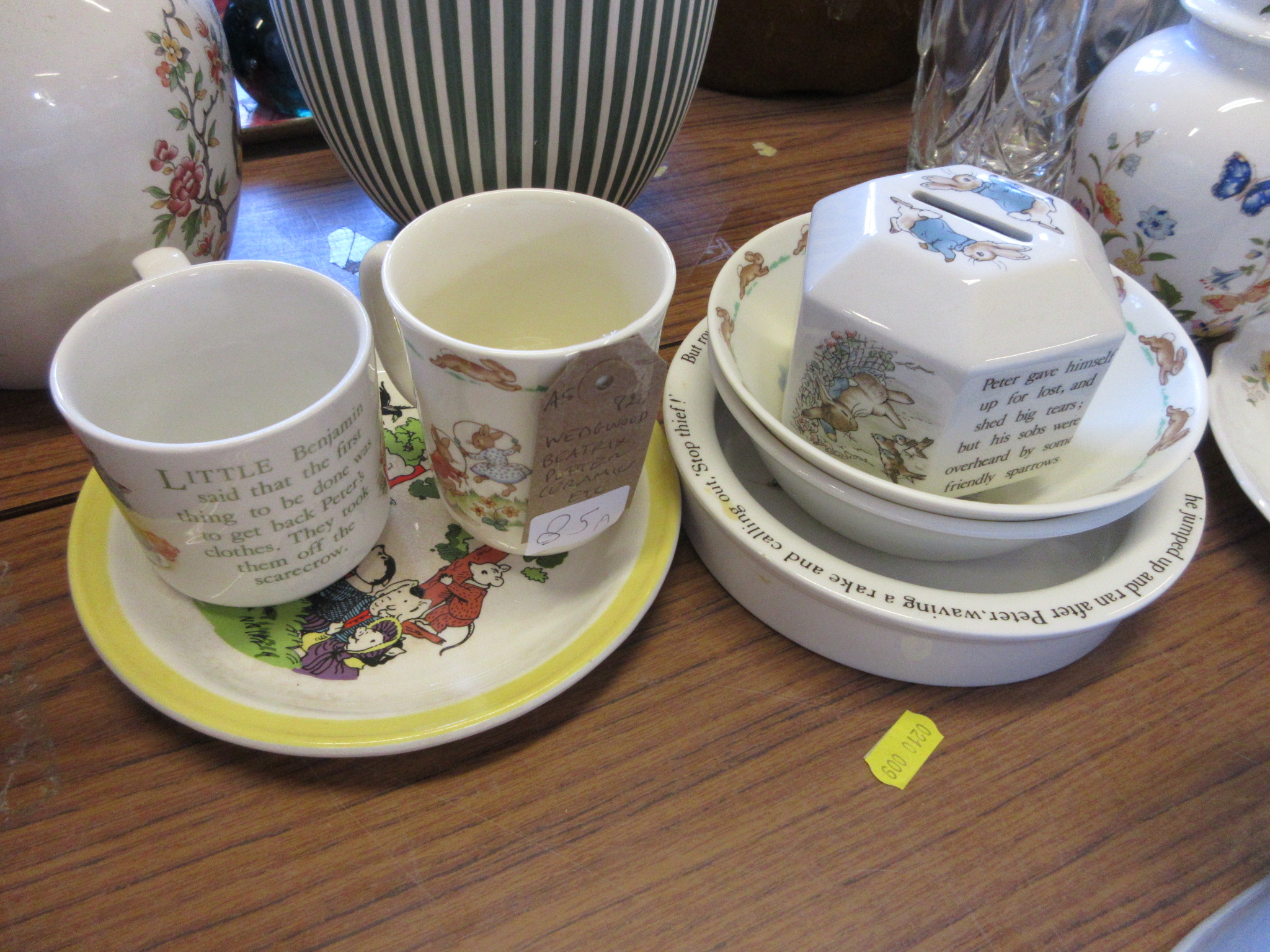 WEDGEWOOD BEATRIX POTTER CERAMICS ETC Image