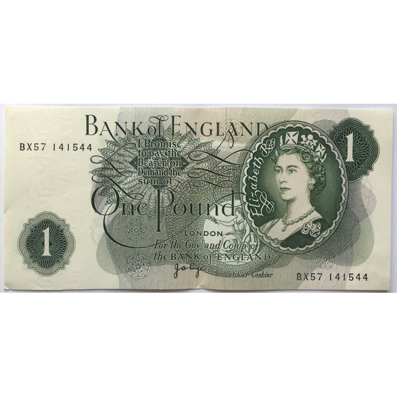 Pound Notes Collection Fourteen series 'c' one pound notes | Lawrences Auctioneers