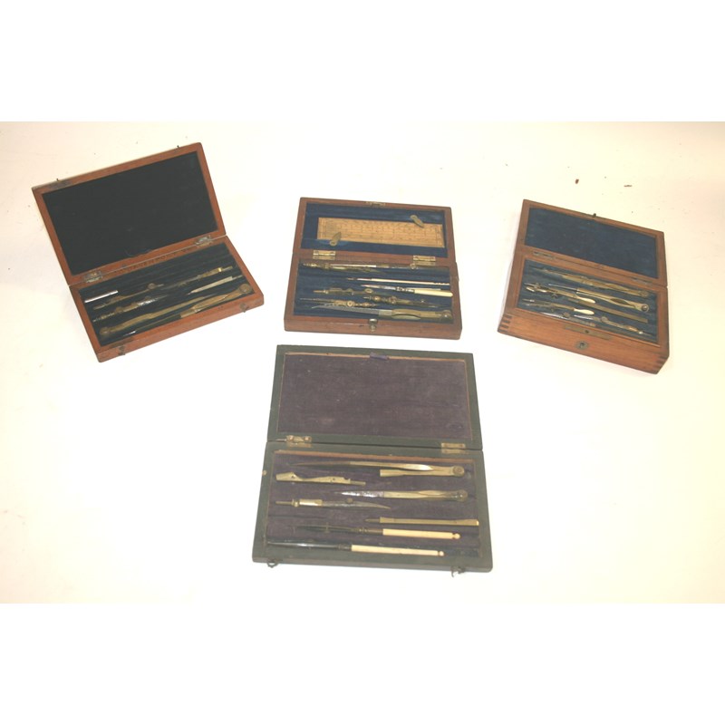 Cased geometry sets | Lawrences Auctioneers