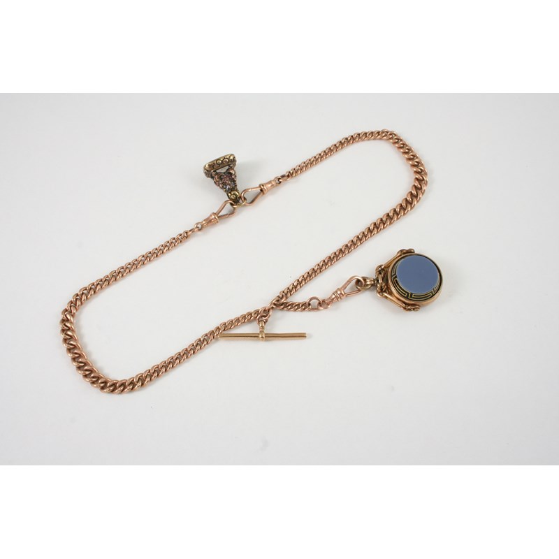 A 9ct. gold watch chain | Lawrences Auctioneers