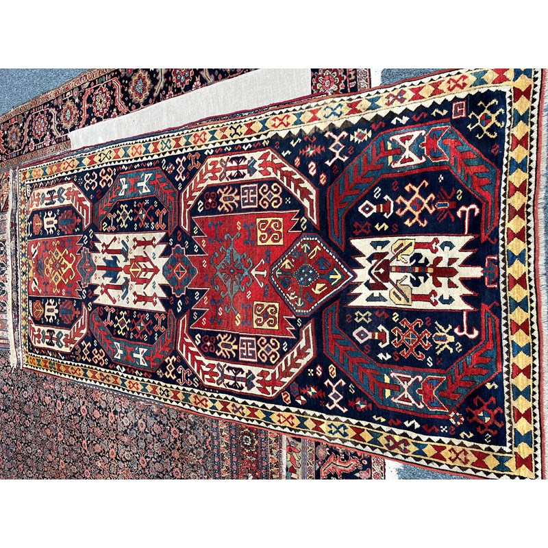 A kazak rug | Woolley and Wallis